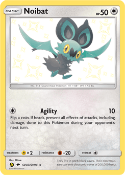 Noibat SV43 — Hidden Fates Shiny Vault
