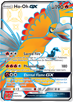 Ho-Oh-GX SV50 — Hidden Fates Shiny Vault