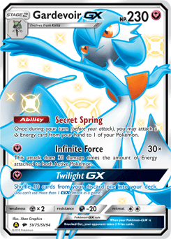 Gardevoir-GX SV75 — Hidden Fates Shiny Vault