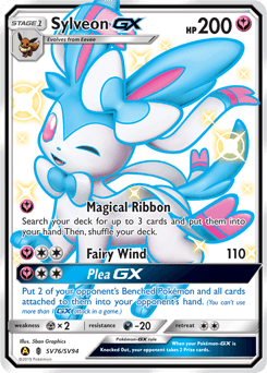 Sylveon-GX SV76 — Hidden Fates Shiny Vault