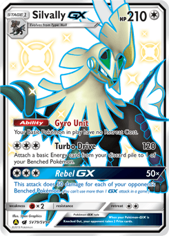 Silvally-GX SV79 — Hidden Fates Shiny Vault