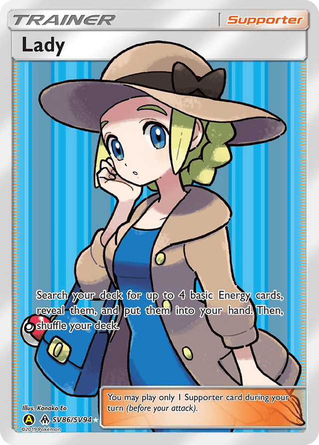 Carta Lady SV86/94 do set Hidden Fates Shiny Vault — Pokémon TCG | Bynx