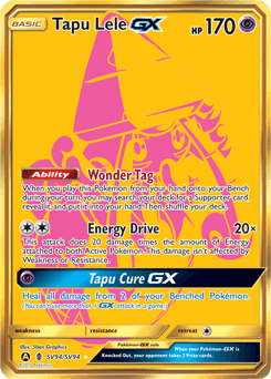 Tapu Lele-GX SV94 — Hidden Fates Shiny Vault