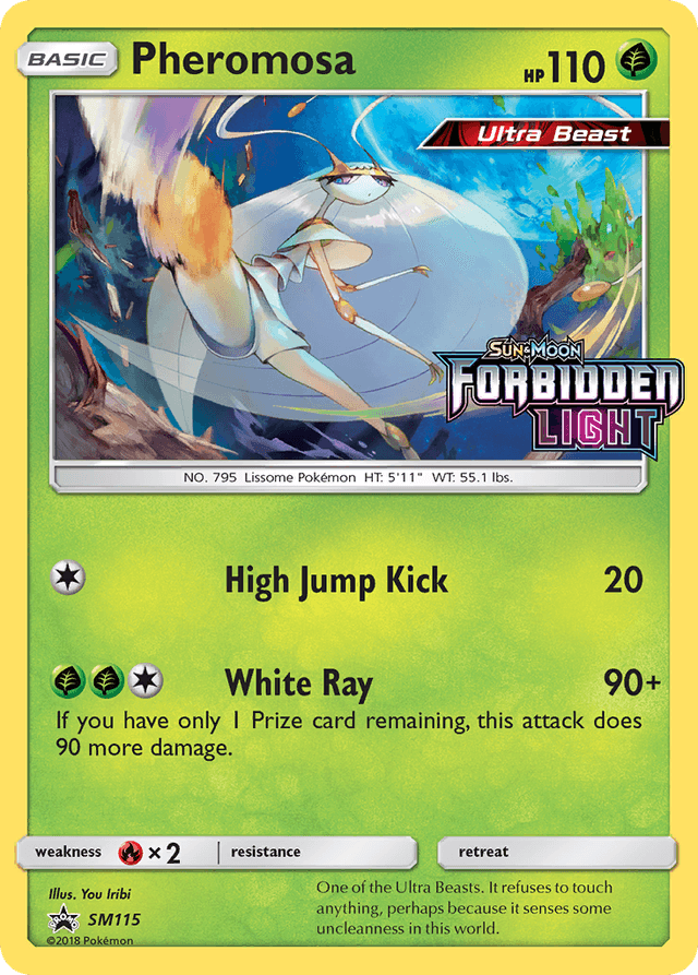 Carta Pheromosa SM115/248 do set SM Black Star Promos — Pokémon TCG | Bynx