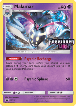 Malamar SM117 — SM Black Star Promos