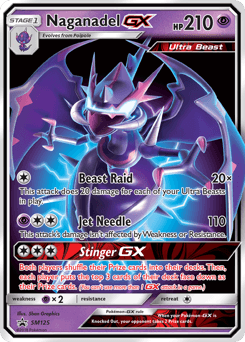 Naganadel-GX SM125 — SM Black Star Promos