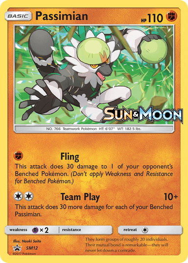 Carta Passimian SM12/248 do set SM Black Star Promos — Pokémon TCG | Bynx