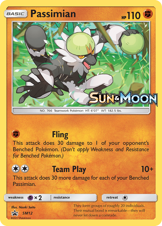 Carta Passimian SM12/248 do set SM Black Star Promos — Pokémon TCG | Bynx