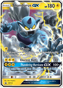 Thundurus-GX SM133 — SM Black Star Promos