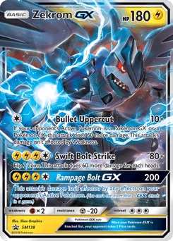Zekrom-GX SM138 — SM Black Star Promos