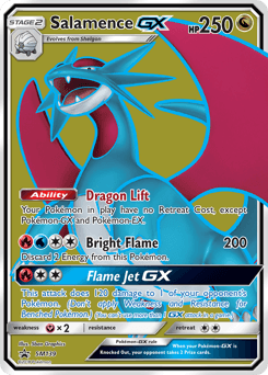 Salamence-GX SM139 — SM Black Star Promos