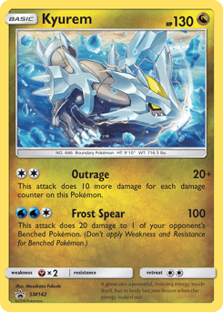 Kyurem SM142 — SM Black Star Promos