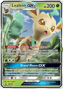 Leafeon-GX SM146 — SM Black Star Promos