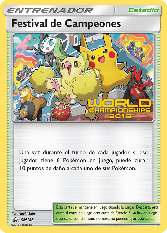 Carta Champions Festival SM148/248 do set SM Black Star Promos — Pokémon TCG | Bynx