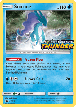 Suicune SM149 — SM Black Star Promos