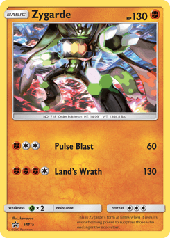 Zygarde SM15 — SM Black Star Promos