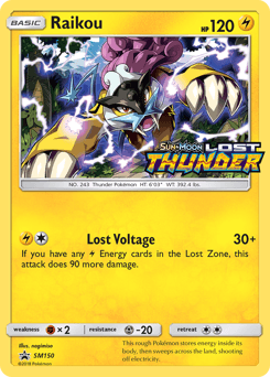 Raikou SM150 — SM Black Star Promos