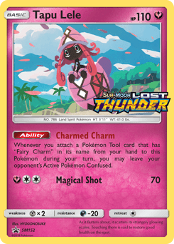 Tapu Lele SM152 — SM Black Star Promos