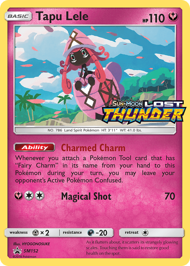 Carta Tapu Lele SM152/248 do set SM Black Star Promos — Pokémon TCG | Bynx