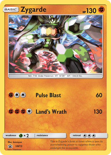 Carta Zygarde SM15/248 do set SM Black Star Promos — Pokémon TCG | Bynx
