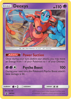Deoxys SM164 — SM Black Star Promos