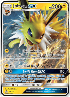 Jolteon-GX SM173 — SM Black Star Promos