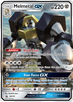 Melmetal-GX SM178 — SM Black Star Promos
