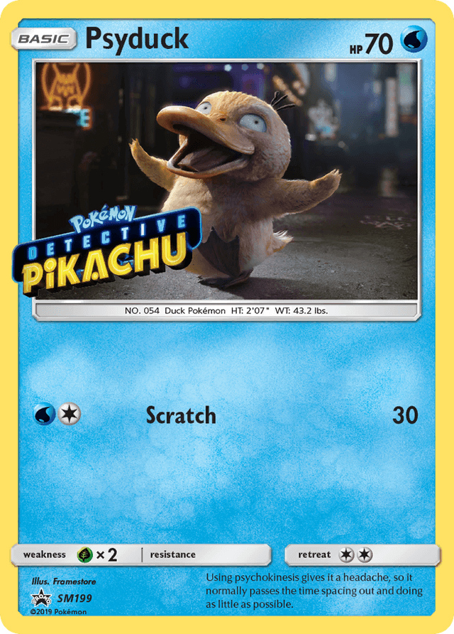 Carta Psyduck SM199/248 do set SM Black Star Promos — Pokémon TCG | Bynx