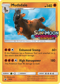 Mudsdale SM20 — SM Black Star Promos