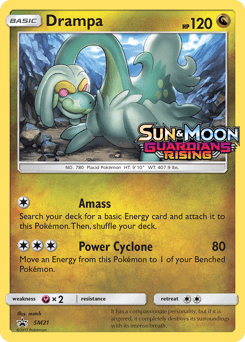 Carta Drampa SM21 do set SM Black Star Promos — Pokémon TCG | Bynx