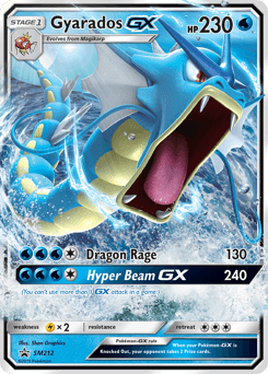 Gyarados-GX SM212 — SM Black Star Promos