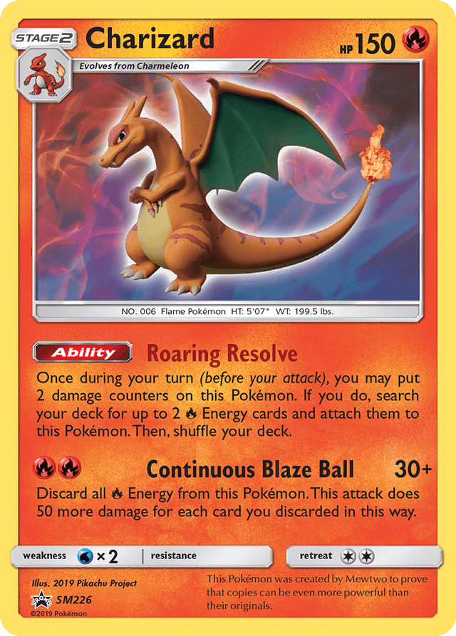 Carta Charizard SM226/248 do set SM Black Star Promos — Pokémon TCG | Bynx