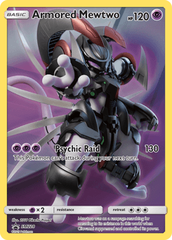Armored Mewtwo SM228 — SM Black Star Promos