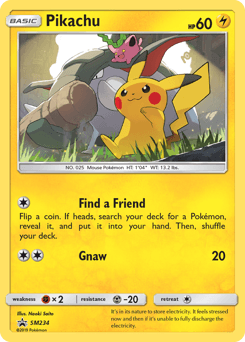 Pikachu SM234 — SM Black Star Promos