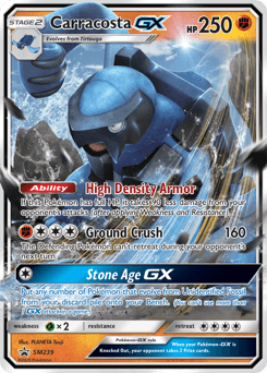 Carracosta-GX SM239 — SM Black Star Promos