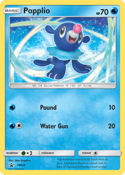 Popplio SM24 — SM Black Star Promos