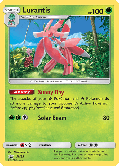 Carta Lurantis SM25/248 do set SM Black Star Promos — Pokémon TCG | Bynx