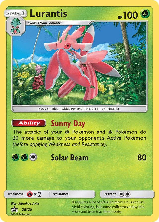 Carta Lurantis SM25/248 do set SM Black Star Promos — Pokémon TCG | Bynx