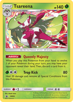 Tsareena SM26 — SM Black Star Promos