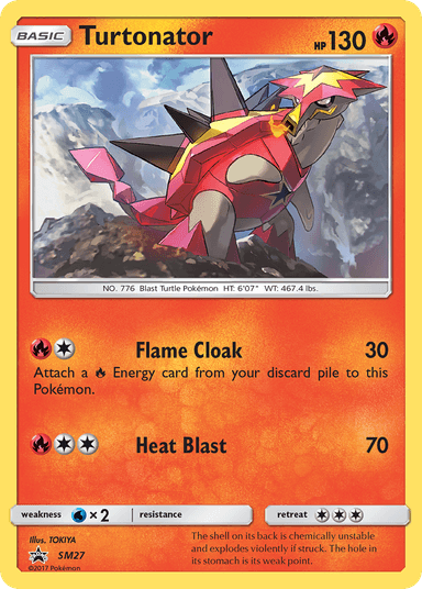 Carta Turtonator SM27/248 do set SM Black Star Promos — Pokémon TCG | Bynx