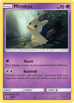 Mimikyu SM29 — SM Black Star Promos
