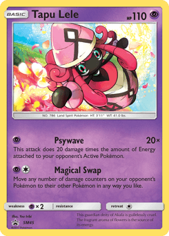 Tapu Lele SM45 — SM Black Star Promos
