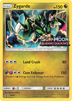 Zygarde SM48 — SM Black Star Promos