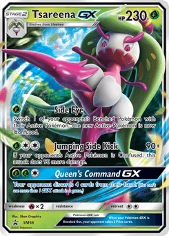 Tsareena-GX SM56 — SM Black Star Promos