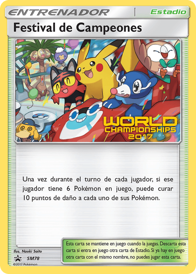 Carta Champions Festival SM78/248 do set SM Black Star Promos — Pokémon TCG | Bynx