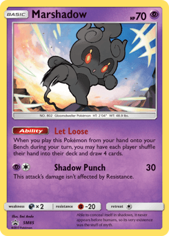 Marshadow SM85 — SM Black Star Promos