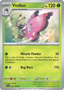 Vivillon 10 — Scarlet & Violet