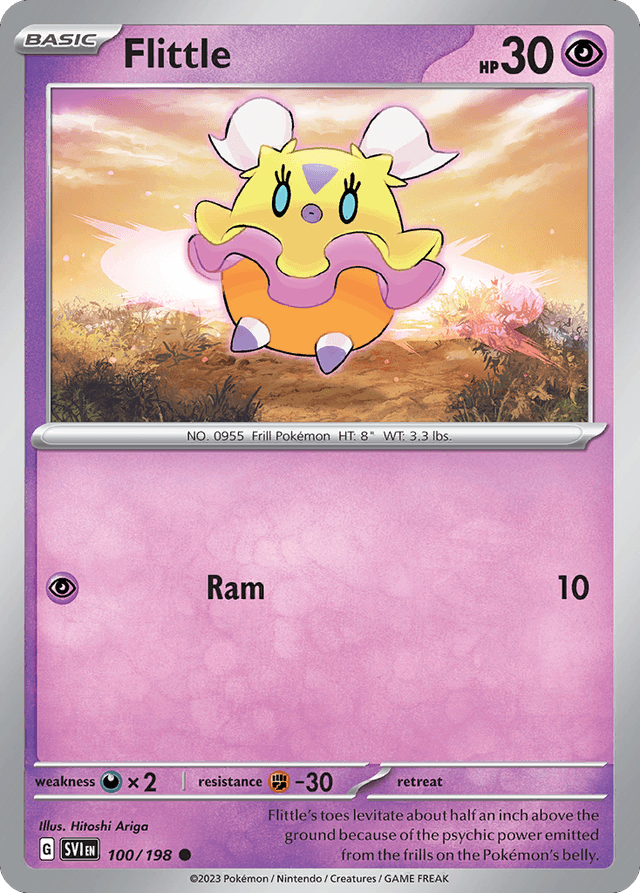 Carta Flittle 100/198 do set Scarlet & Violet — Pokémon TCG | Bynx