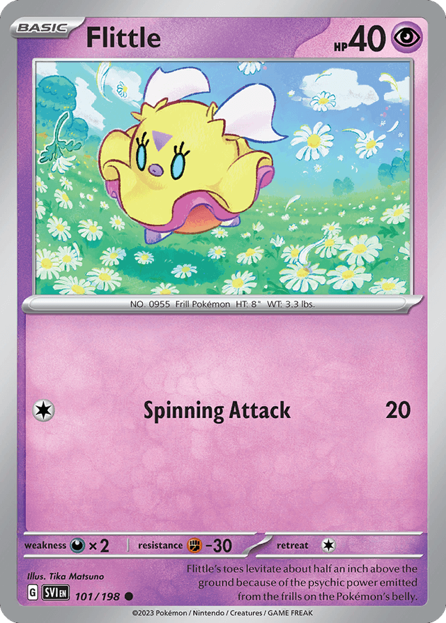 Carta Flittle 101/198 do set Scarlet & Violet — Pokémon TCG | Bynx
