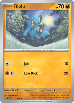 Riolu 112 — Scarlet & Violet